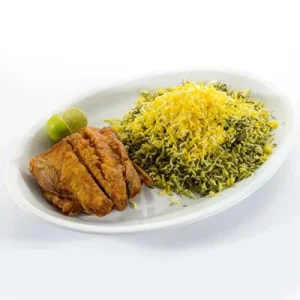 سبزی پلو با ماهی